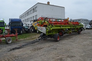 CLAAS C86 LEXION 8800 + CLAAS 1230 - PÁSOVÝ KOMBAJN + LIŠTA