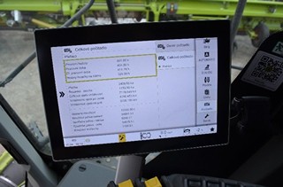 CLAAS C86 LEXION 8800 + CLAAS 1230 - PÁSOVÝ KOMBAJN + LIŠTA