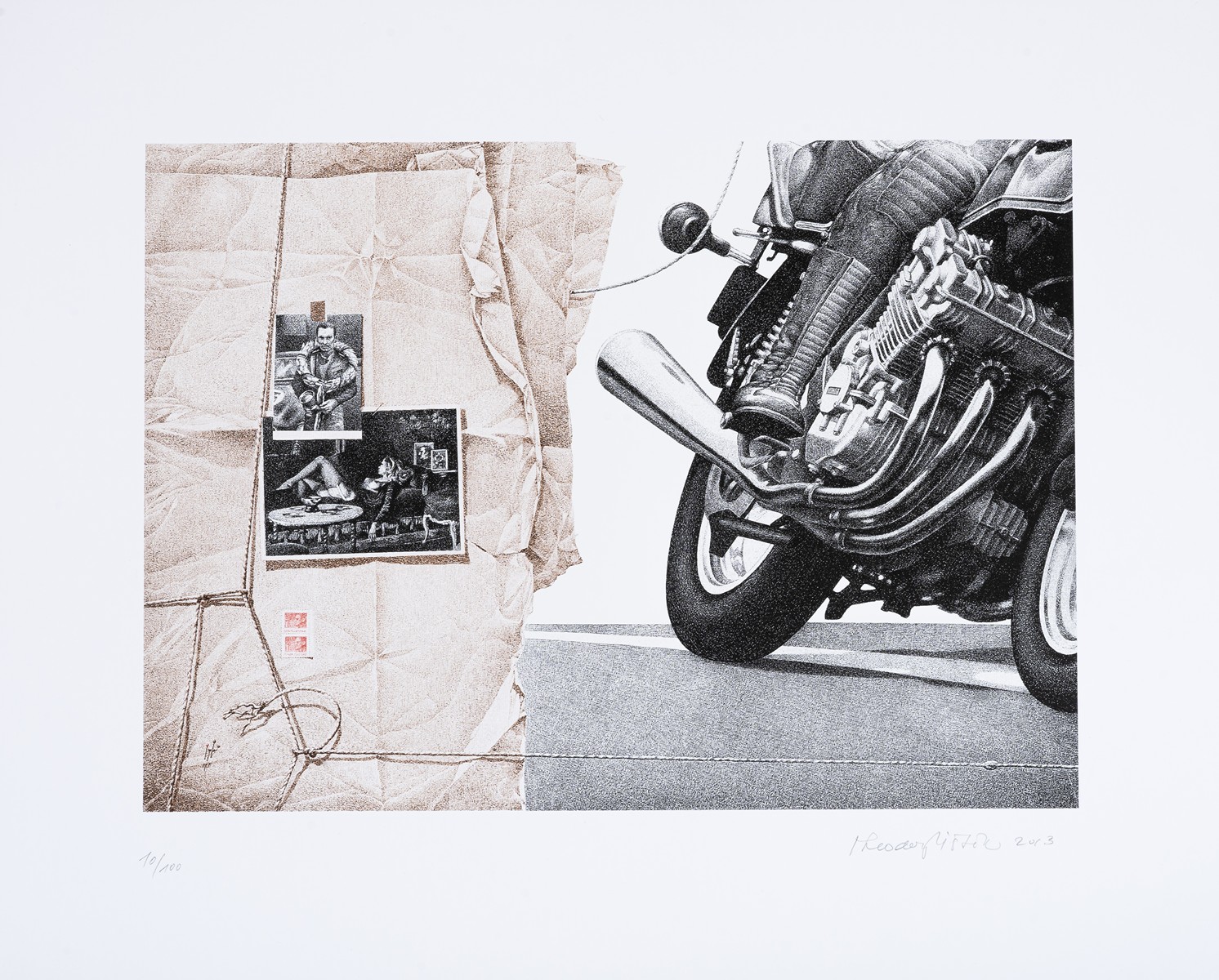 Theodor Pištěk (1932 - 2025) - Motocykl