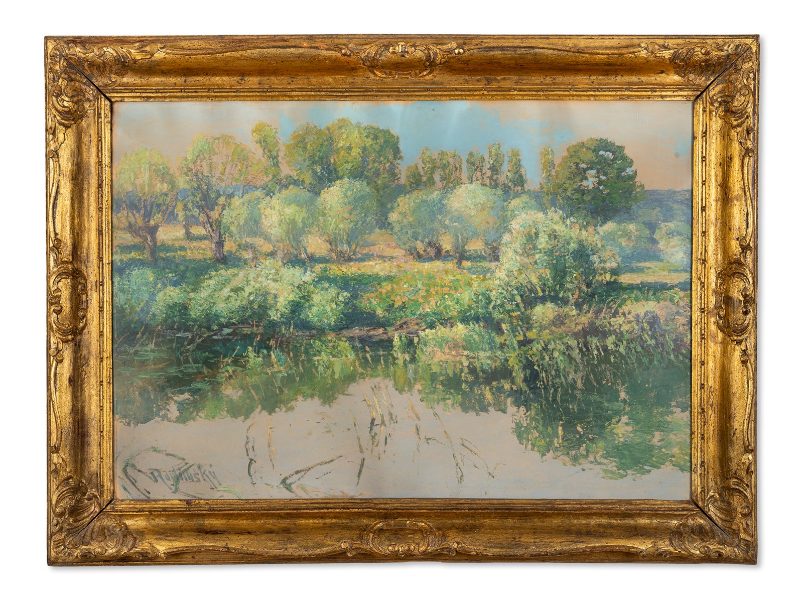 Václav Radimský (1867 - 1946) - Krajina v Polabí