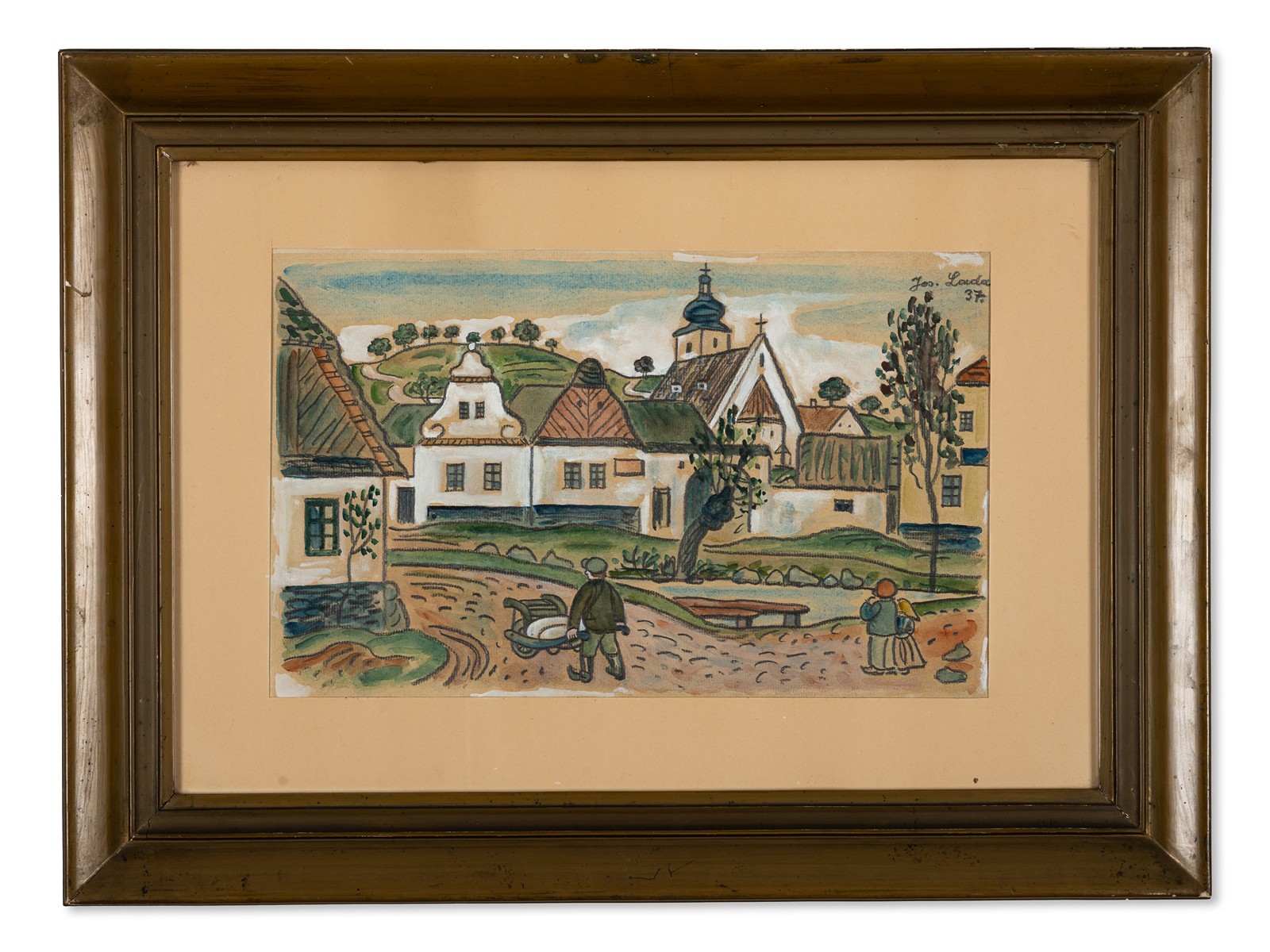 Josef Lada (1887 - 1957) - Jaro na návsi