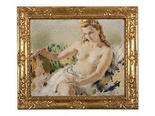 Josef Loukota (1897 - 1967) - Sedící dívka