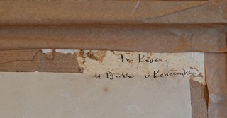 František Kaván (1866 - 1941) - U Borku