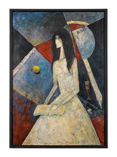 Richard Wiesner (1900 - 1972) - Čtenářka