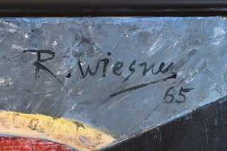 Richard Wiesner (1900 - 1972) - Čtenářka