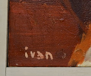 Ivan Sedliský (1926 - 1999) - Děvčátko s panenkou