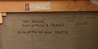 Ivan Sedliský (1926 - 1999) - Dívka, která má ráda Maneta