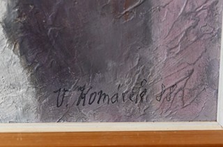 Vladimír Komárek (1928 - 2002) - Konvalinky ve váze