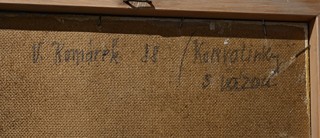 Vladimír Komárek (1928 - 2002) - Konvalinky ve váze