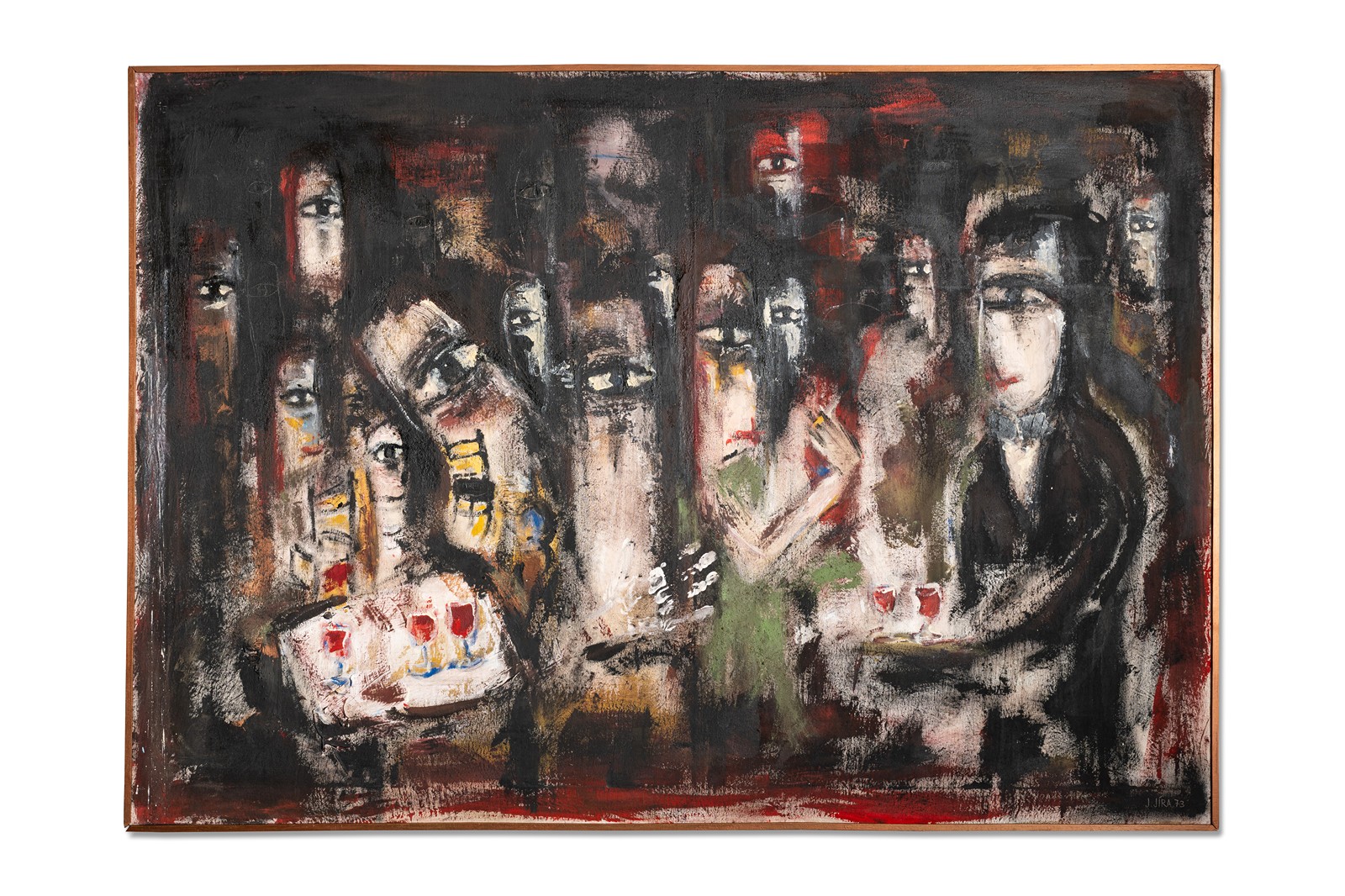Josef Jíra (1929 - 2005) - Vinárna, 1972