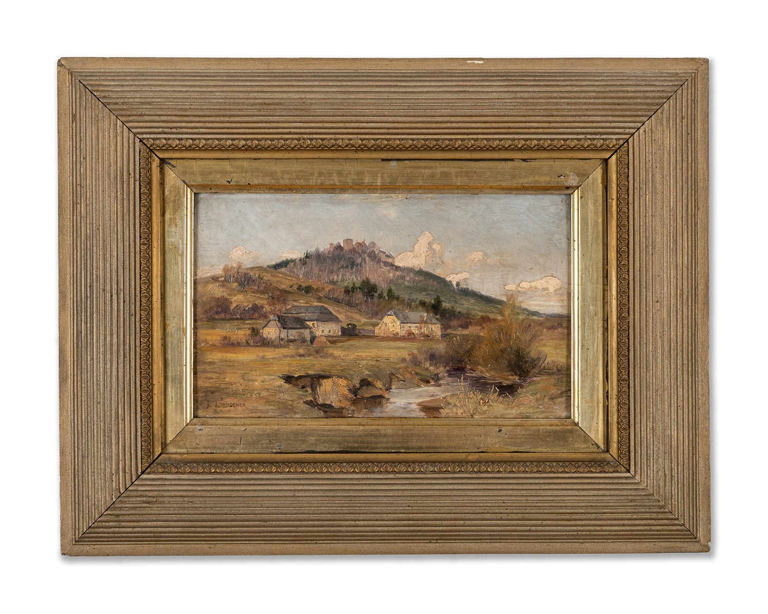 Karel Liebscher (1851 - 1906) - V podhradí