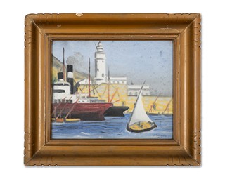 Oldřich Kerhart (1895 - 1947) - Přístav
