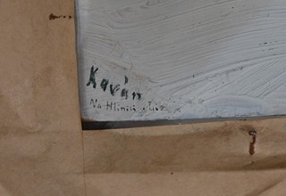 František Kaván (1866 - 1941) - Léto/Zima - oboustranný obraz