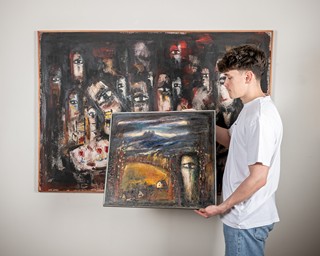 Josef Jíra (1929 - 2005) - Vinárna, 1972