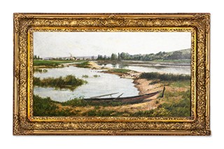 Antonín Chittussi (1847 - 1891) - U řeky