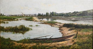 Antonín Chittussi (1847 - 1891) - U řeky