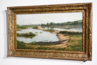 Antonín Chittussi (1847 - 1891) - U řeky