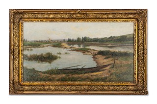 Antonín Chittussi (1847 - 1891) - U řeky