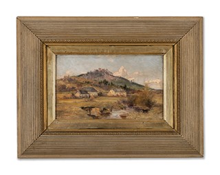 Karel Liebscher  (1851 - 1906) - V podhradí