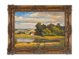 Ota Bubeníček (1871 - 1962) - Za rybníkem