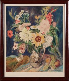 B. Urban (1903-1997) - Květiny ve váze