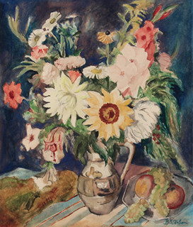 B. Urban (1903-1997) - Květiny ve váze