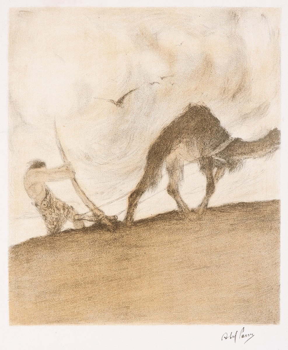 Abel Pfeffermann Pann (1883 - 1963) - …Cain was a tiller of the ground