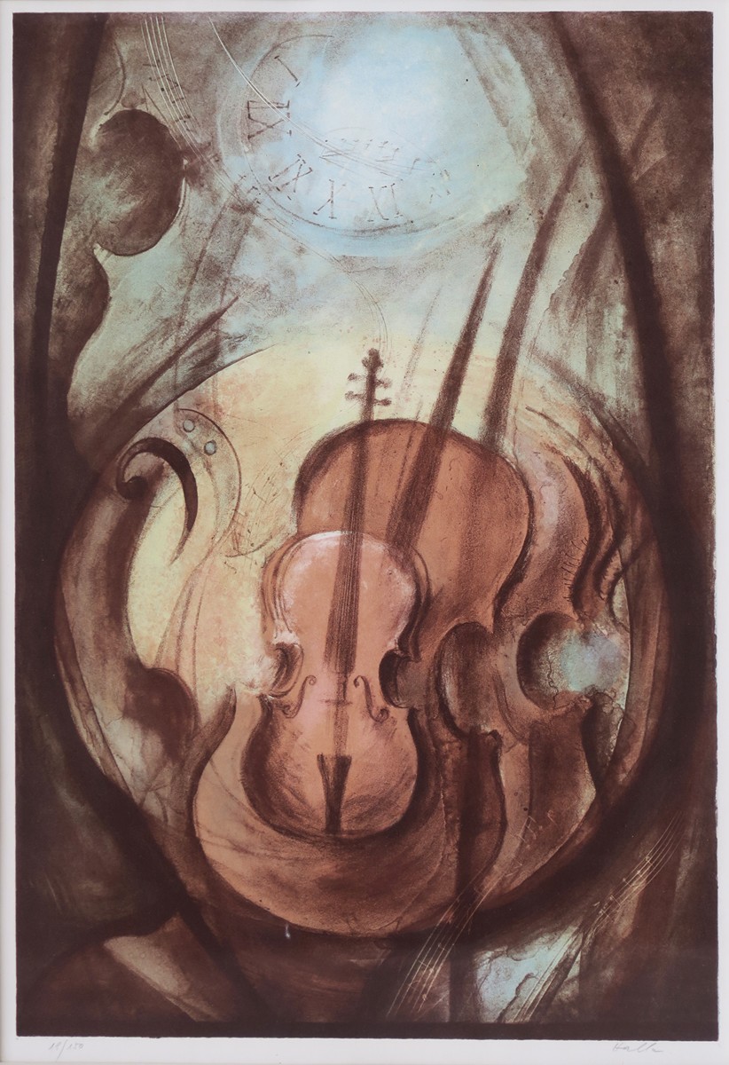 Jan Halla (1926 - 1988) - Hudební motiv