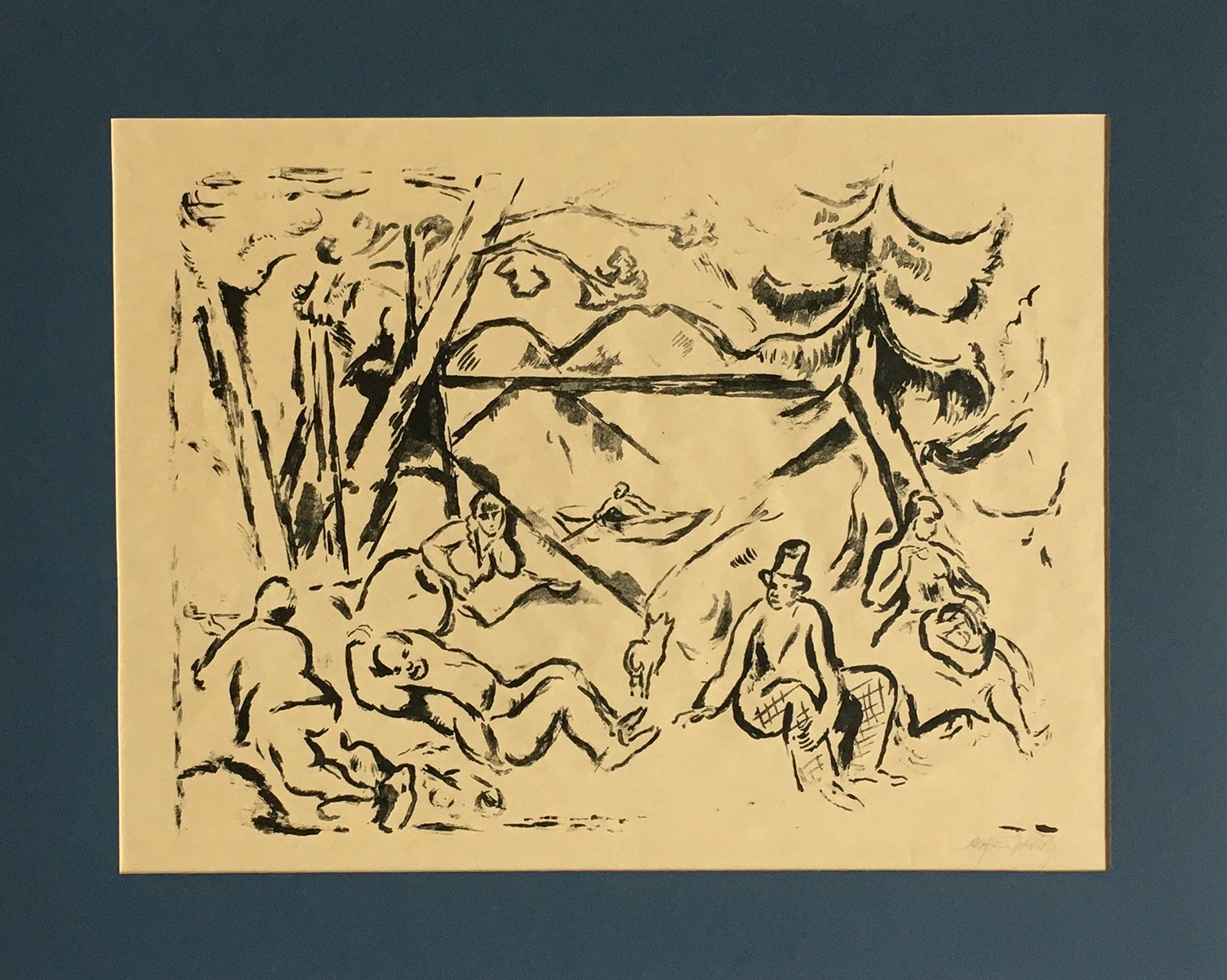 Alfréd Justitz (1879 - 1934) - Odpočinek