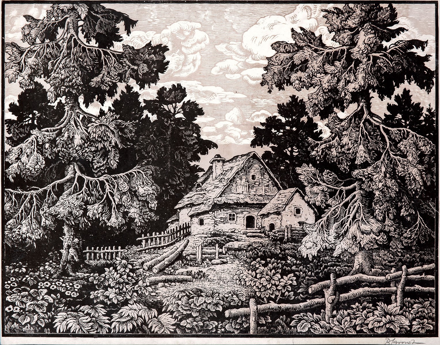 Bohumír Jaroněk (1866 - 1933) - Chalupa