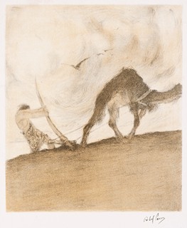Abel Pfeffermann Pann (1883 - 1963) - …Cain was a tiller of the ground