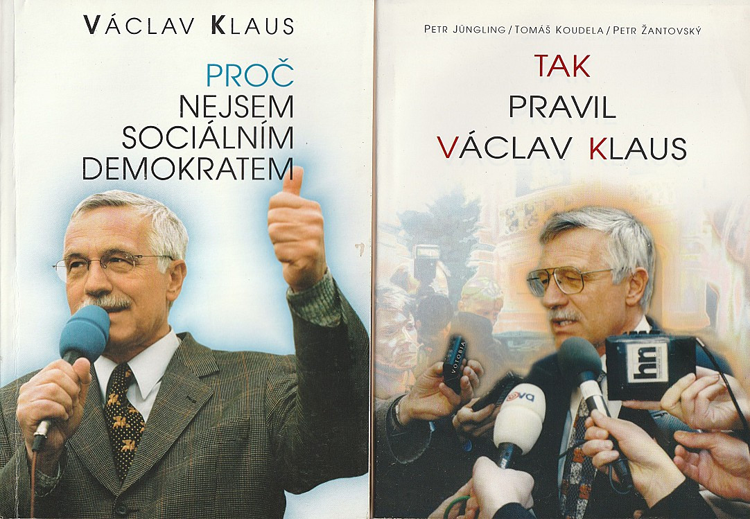 Václav Klaus (1941) - Podpisy v knihách
