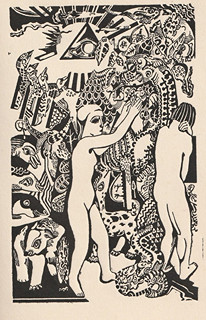 Otto Coester (1902 - 1990) - Adam a Eva