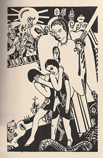 Otto Coester (1902 - 1990) - Adam a Eva