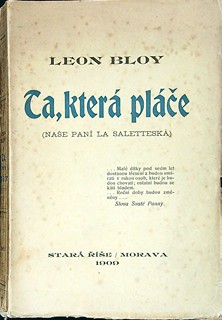 Josef Florian (1873 - 1943) - Leon Bloy: Ta, která pláče