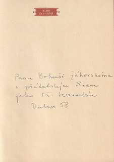 František Hrubín (1910 - 1971) - U stolu