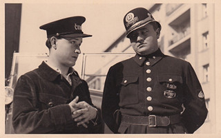 Jan Werich (1905 - 1980) - Podpis na filmové pohlednici