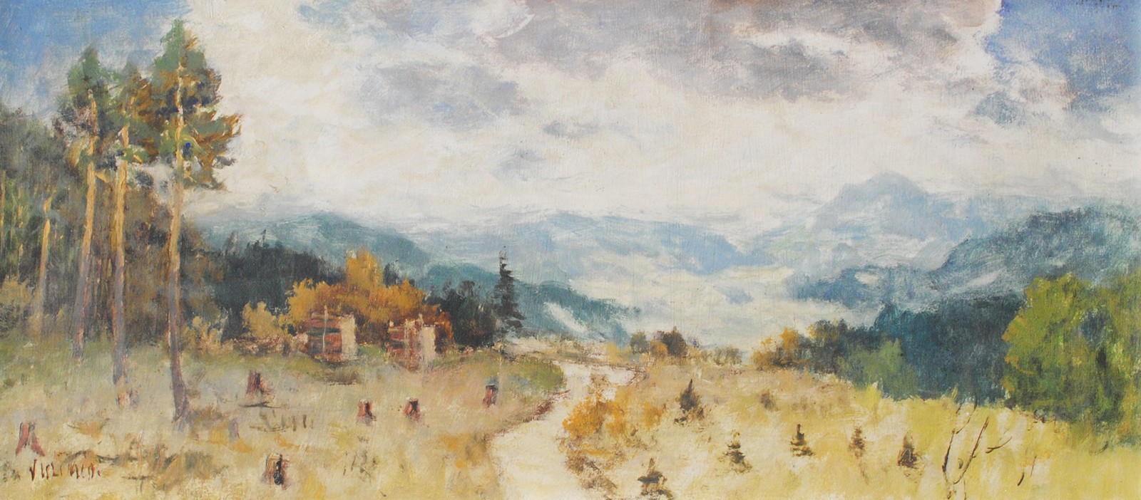 Václav František Ulšmíd - Šumava na podzim