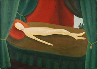 Milena Dvořáková  - Akt na pohovce