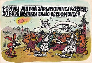 Jan Vyčítal 1942 - 2020 - Zajíc-bezdomovec