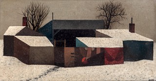 Vlastimil Beneš 1919 - 1981 - Statek v zimě