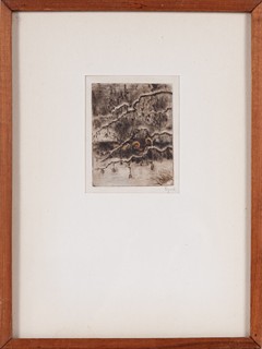 Bohuslav Reynek 1892 - 1971 - Betlém IV
