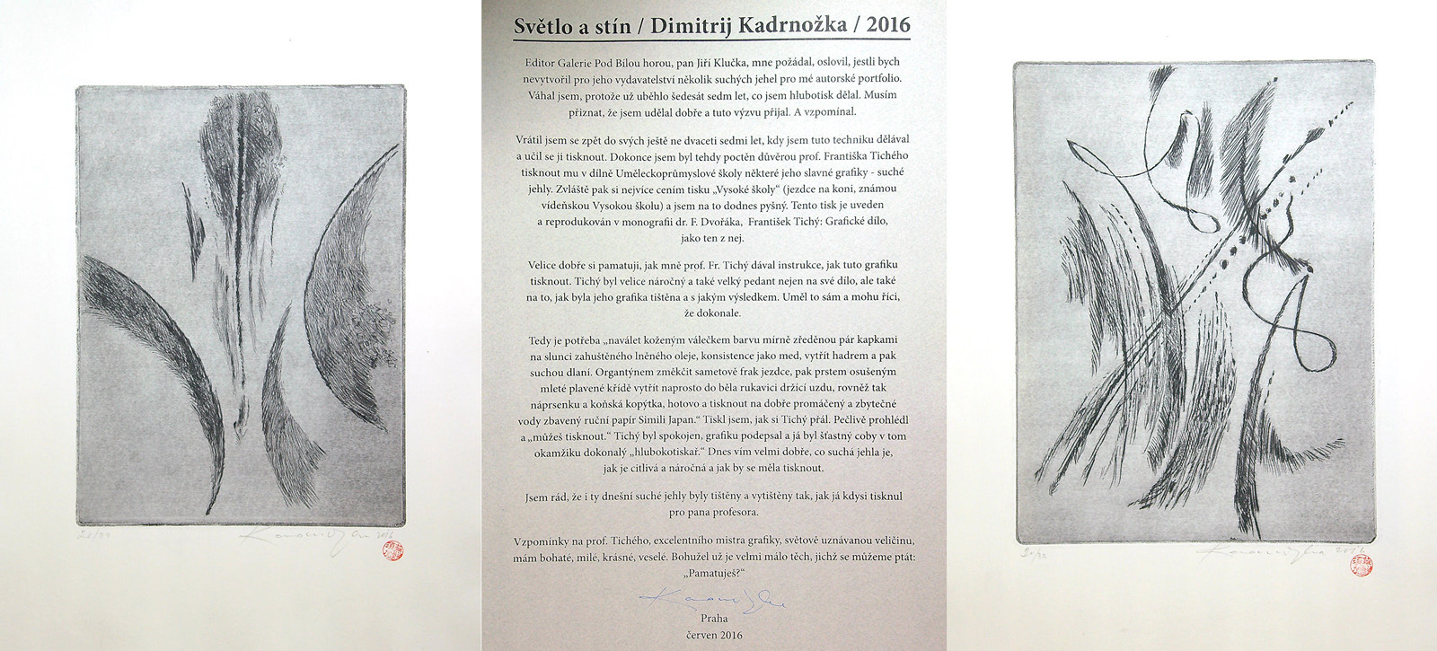 Dimitrij Kadrnožka (1923 - 2022) - Světlo a stín