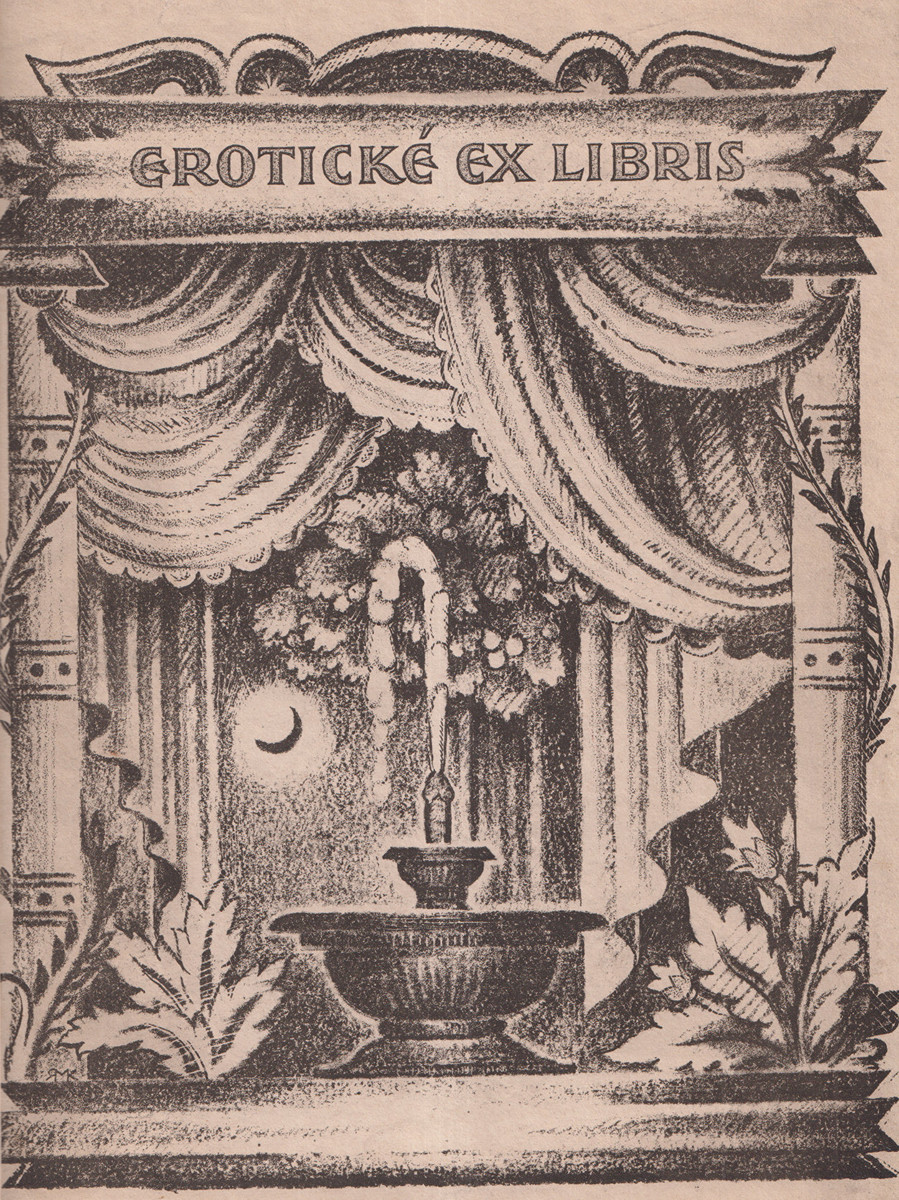 Karel Jaroslav Obrátil (1866 - 1945) - Erotické exlibris