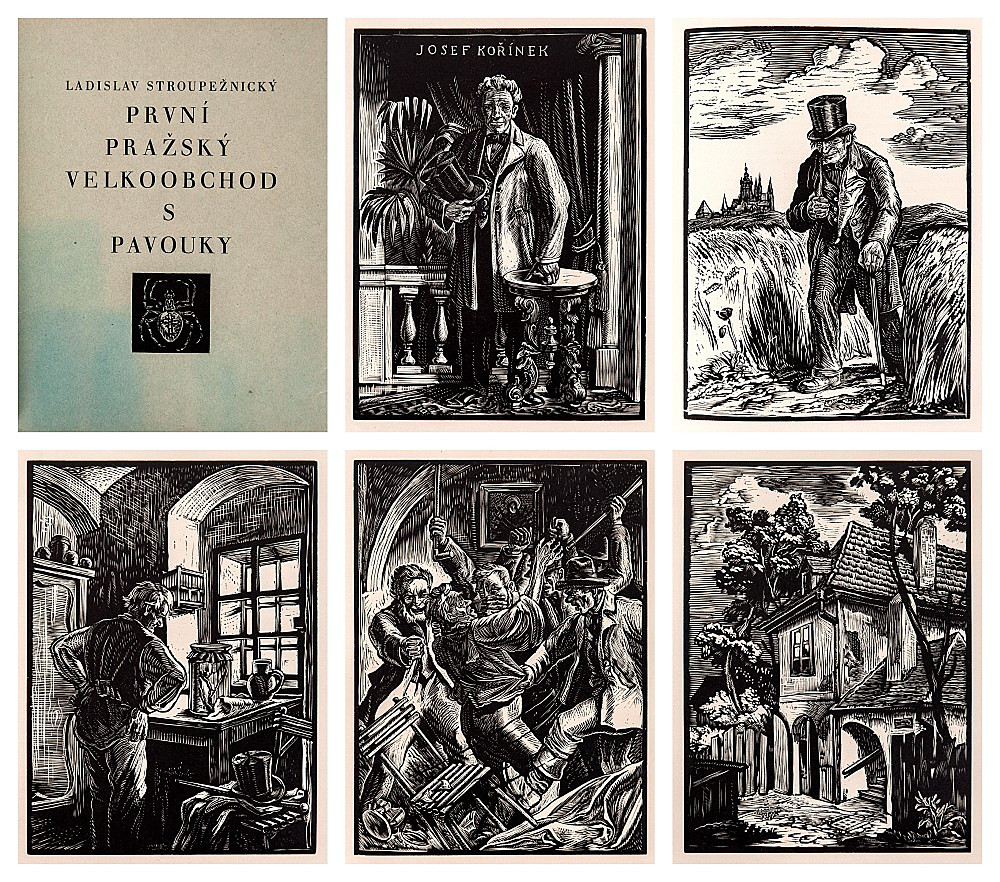 Jaroslav Vodrážka (1894 - 1984) - Ladislav Stroupežnický: První pražský velkoobchod s pavouky