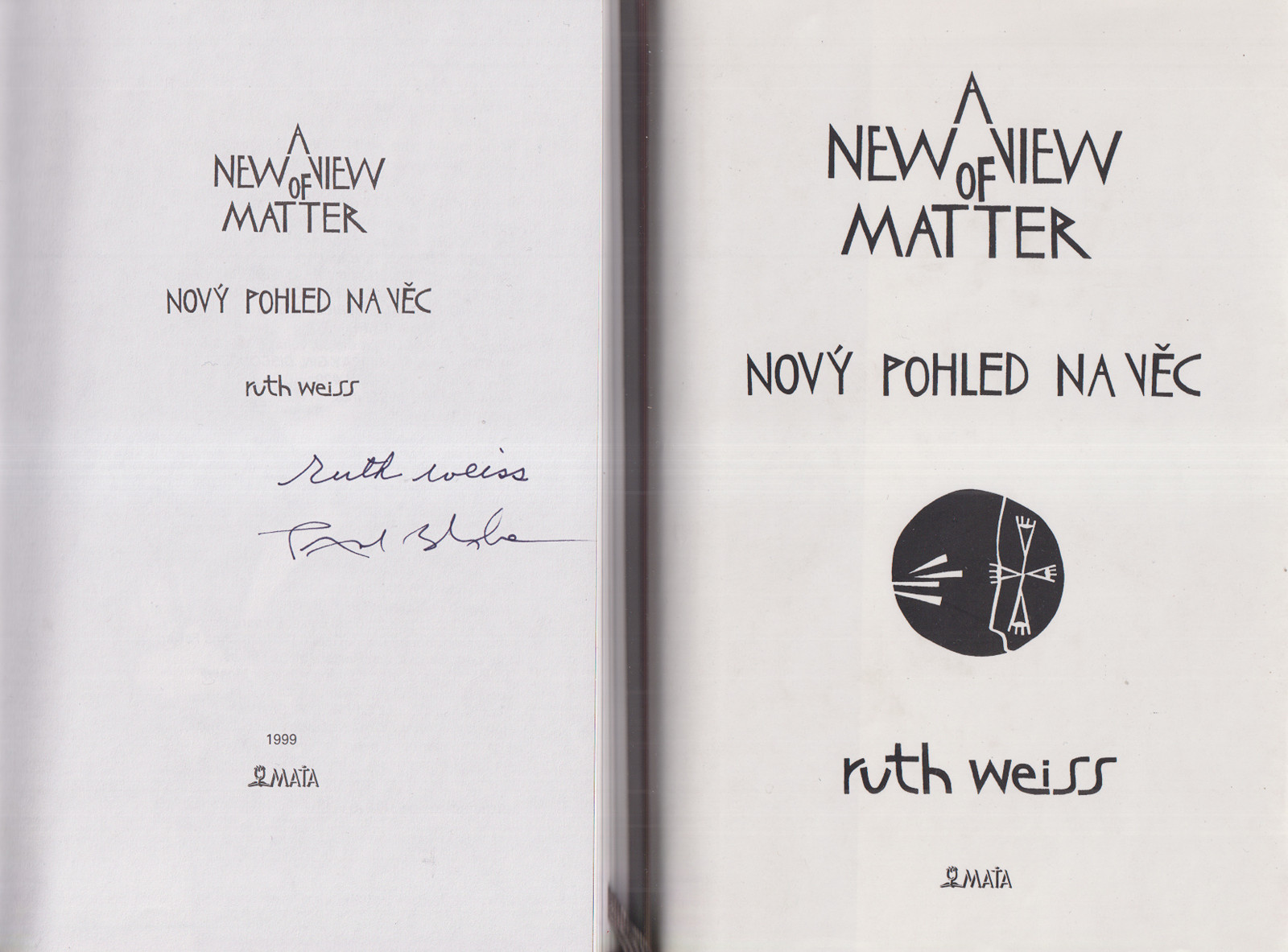 Ruth Weiss (1928 - 2020) - A New View of Matter / Nový pohled na věc