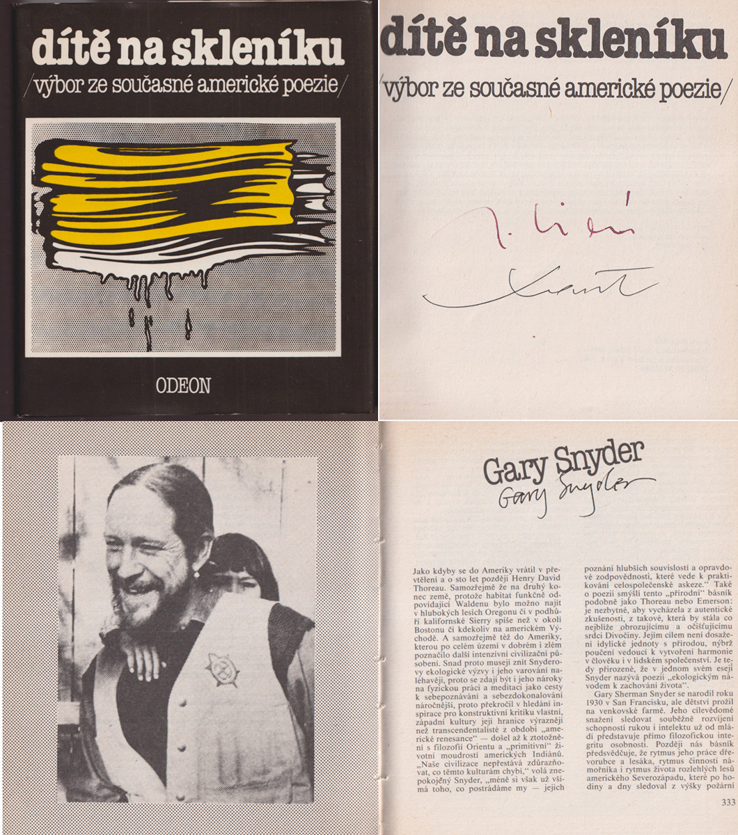 Gary Snyder (1930) - Dítě na skleníku - výbor ze současné americké poezie