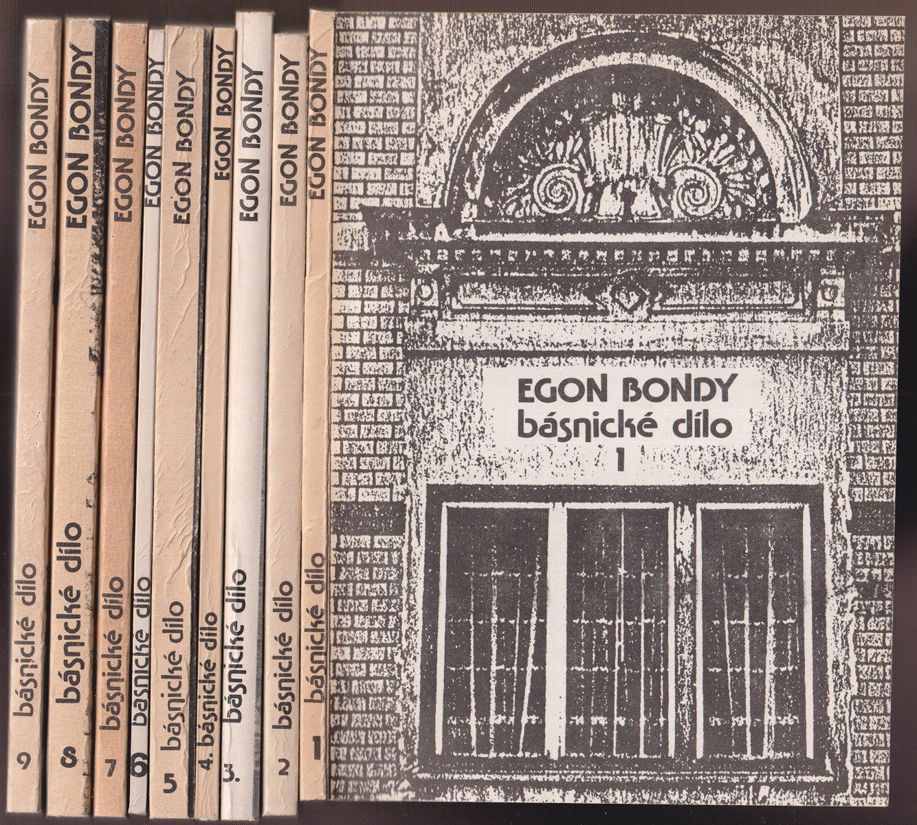 Egon Bondy (1930 - 2007) - Básnické dílo 1-9 (komplet)