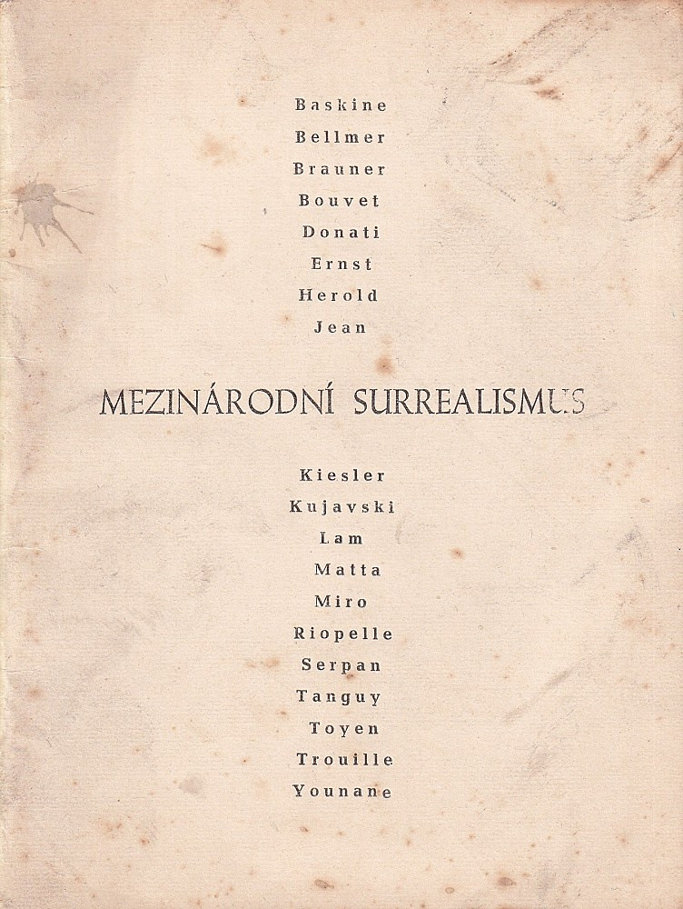 André Breton (1896 - 1966) - Mezinárodní surrealismus