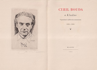 Stanislav Kulhánek (1885 - 1970) - Jaroslav Pergl: Cyril Bouda a Kladno